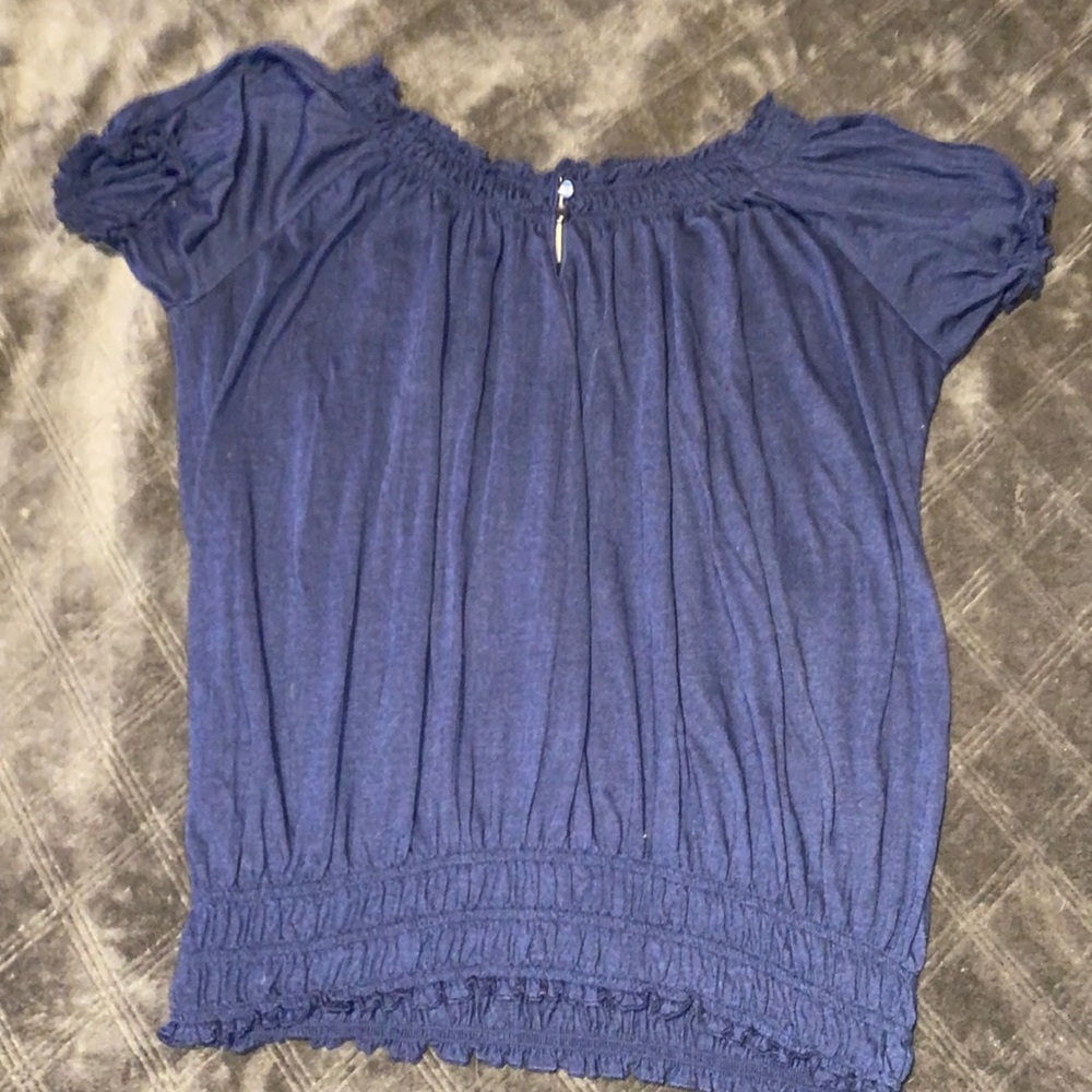 Woman’s Faded Glory Blue Top